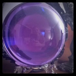 Purple Crystal Ball